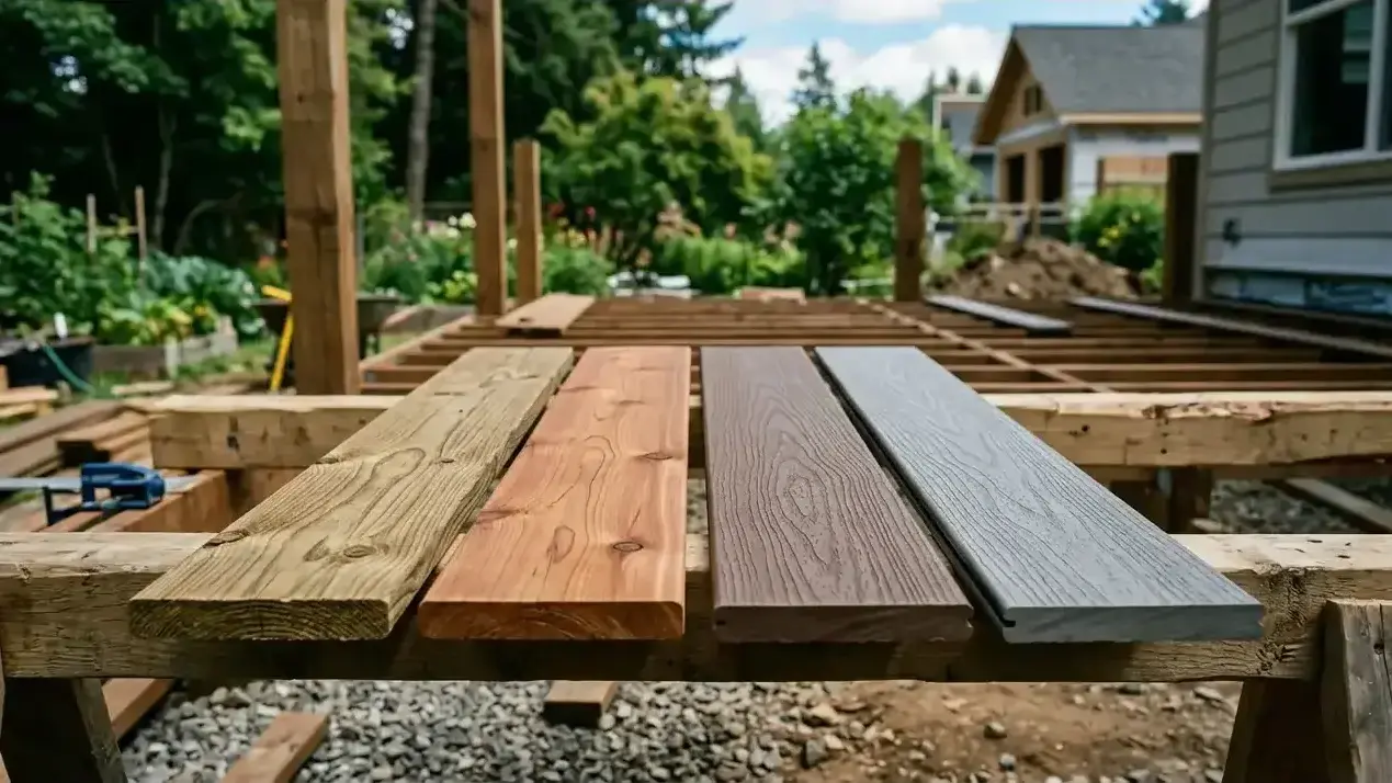 The Ultimate Decking Showdown: Pressure-Treated vs. Cedar vs. Composite vs. PVC
