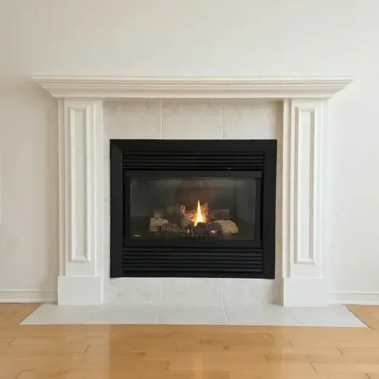 Fireplace renovation — Rough Carpentry Contractors; Finish Carpentry Services Ontario; O.Reg. 332/12 compliant portfolio
