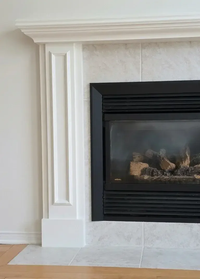 Fireplace renovation — photo 3