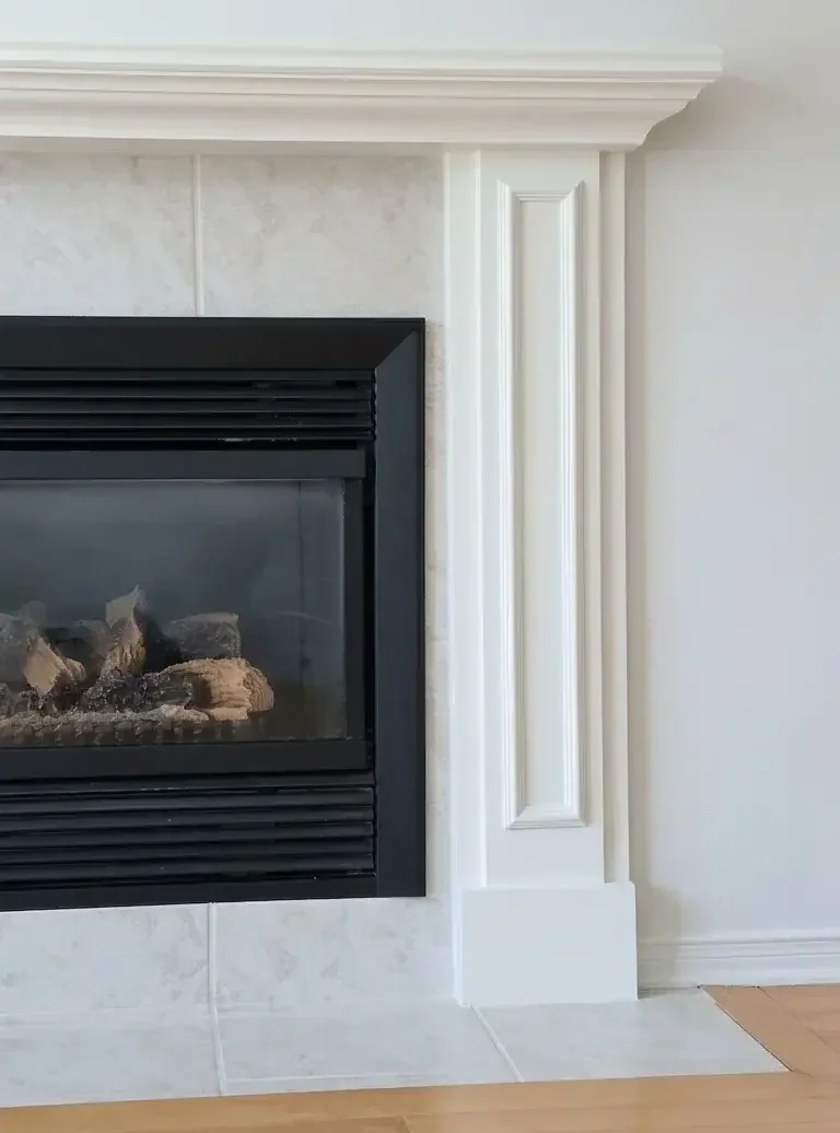 Fireplace renovation — photo 4