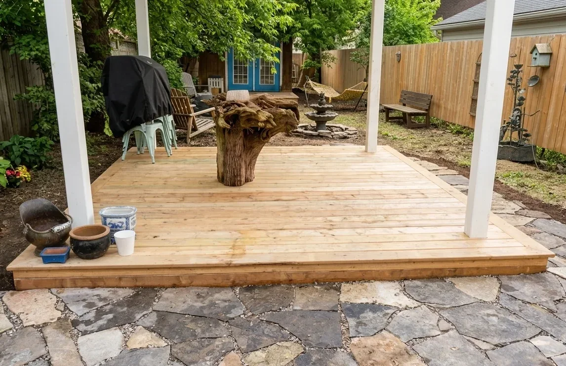 Deck for Gazebo — photo 5