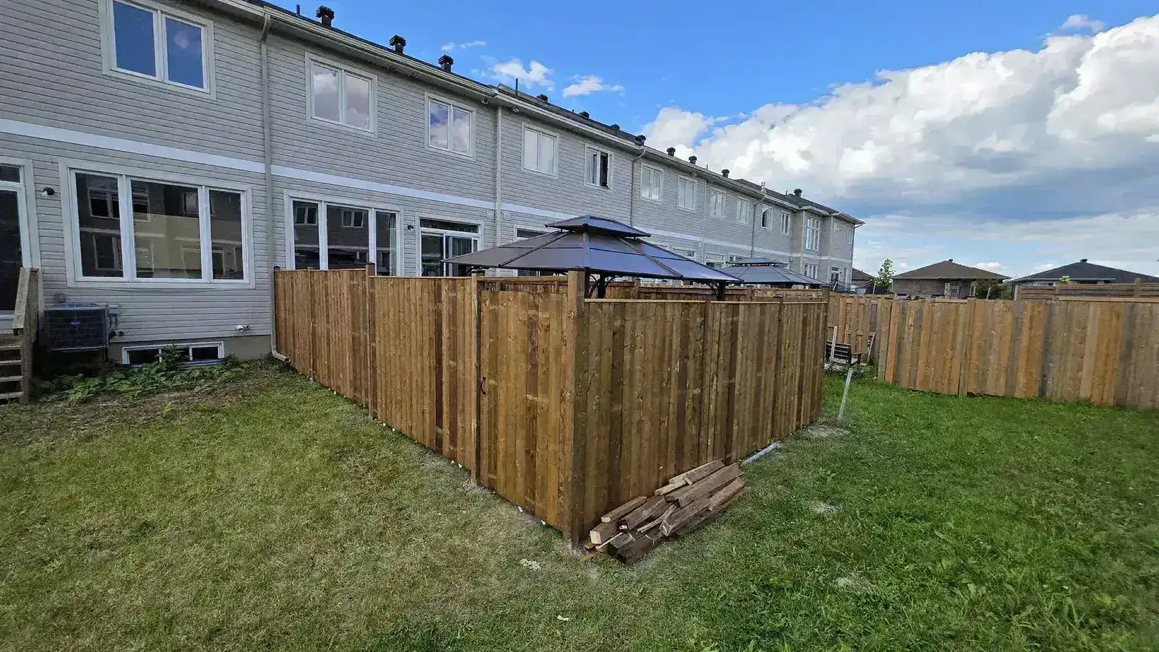Backyard Privacy Fence in Carleton Place — photo 4