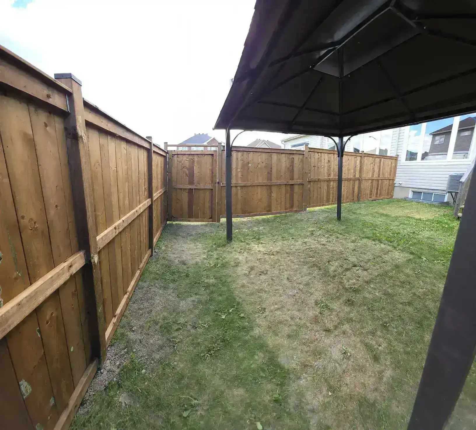 Backyard Privacy Fence in Carleton Place — photo 3