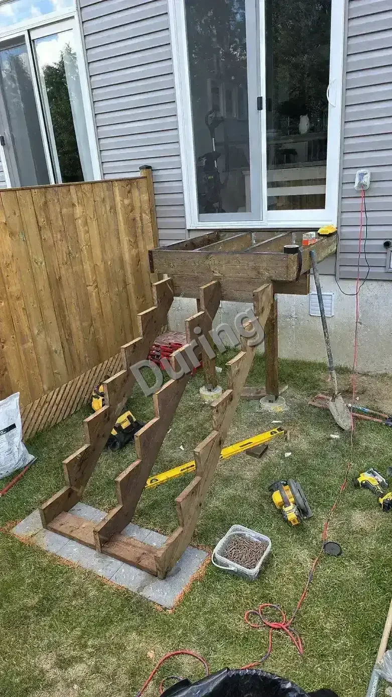 Deck Stairs and Landing in Carleton Place — photo 4