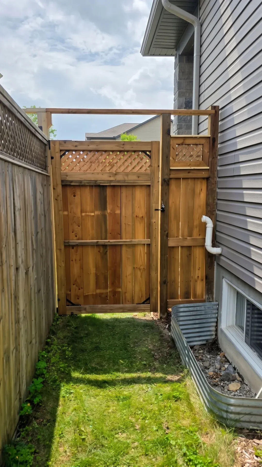 Side-Yard Fence and Gates in Carleton Place — photo 4