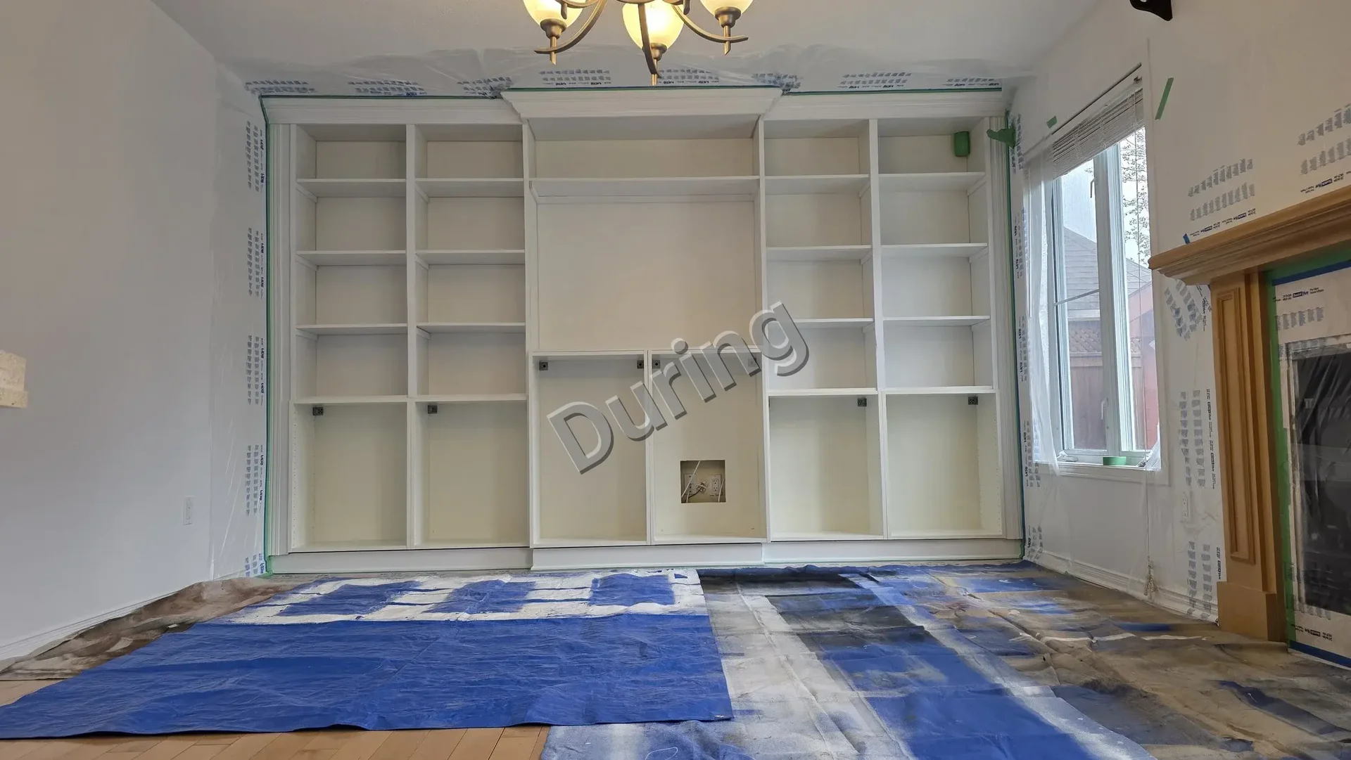 Built-In Shelving Wall in Kanata — photo 4
