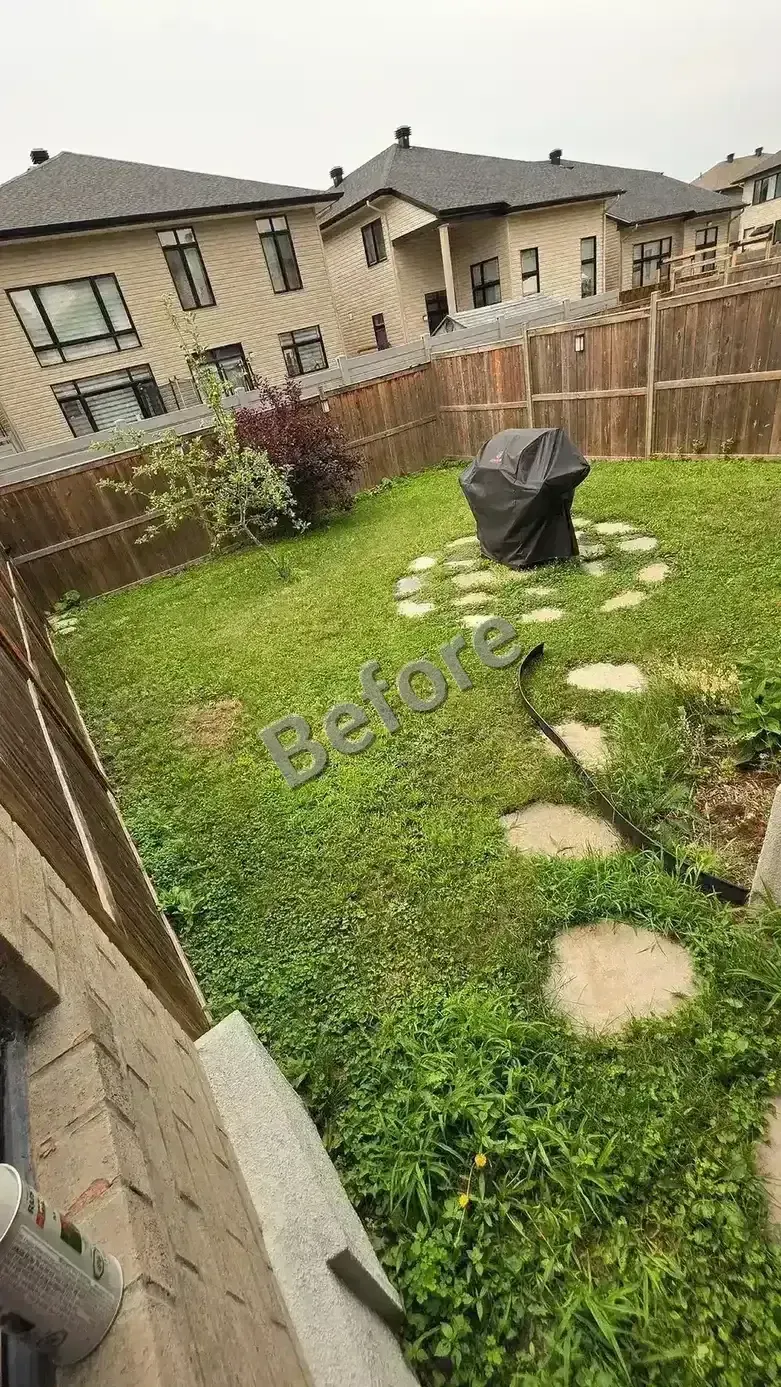 Side Walkway and Backyard Patio in Riverside South — photo 2