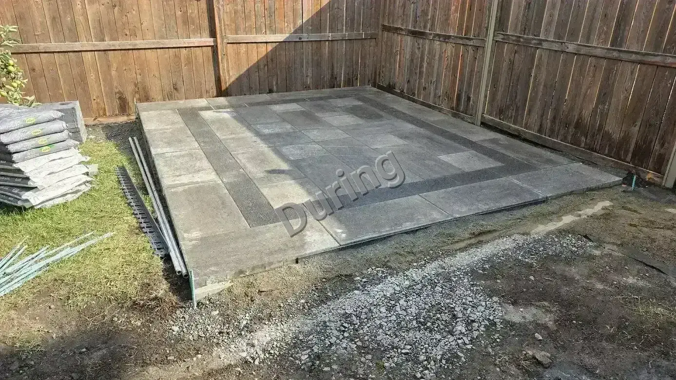 Side Walkway and Backyard Patio in Riverside South — photo 5