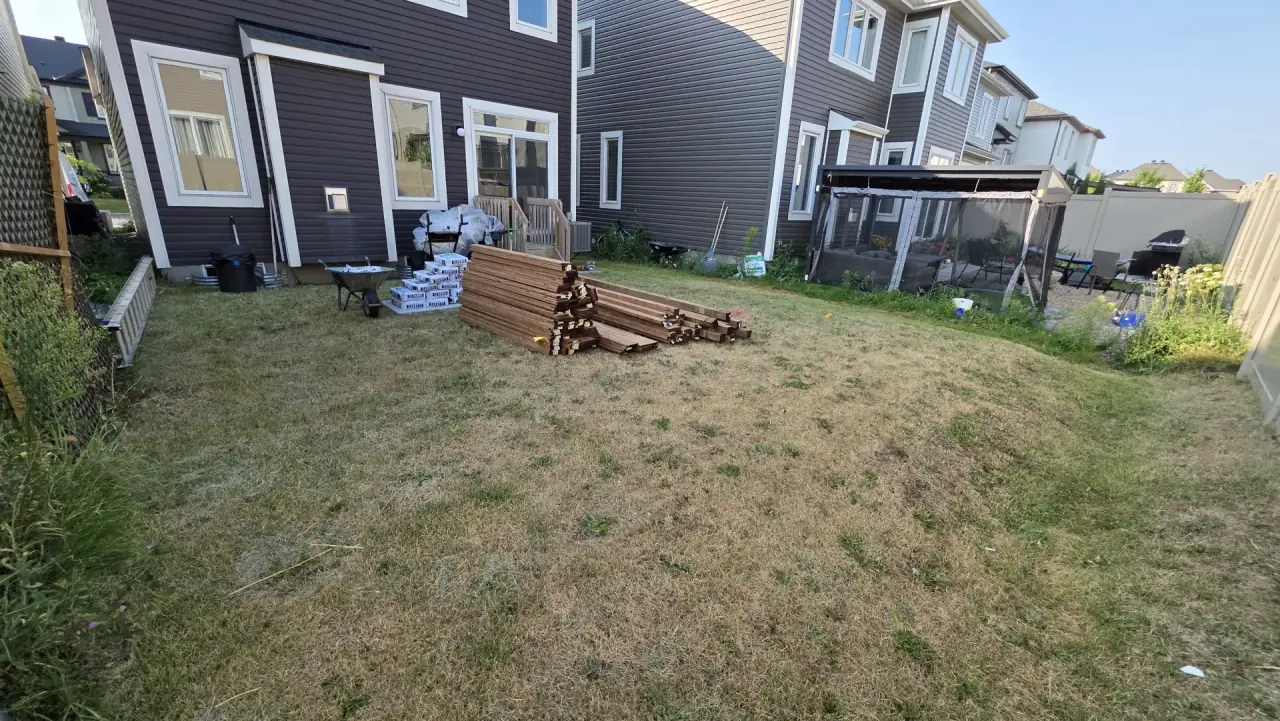 Backyard fence and gate in Stittsville — photo 2