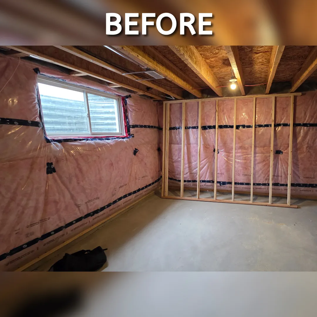 Basement finishing — photo 2