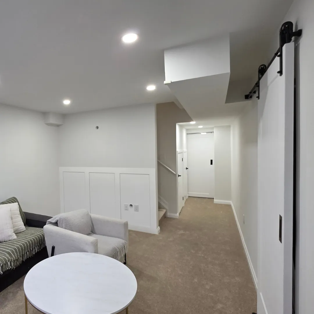 Basement finishing — Rough Carpentry Contractors; Finish Carpentry Services Ontario; O.Reg. 332/12 compliant portfolio
