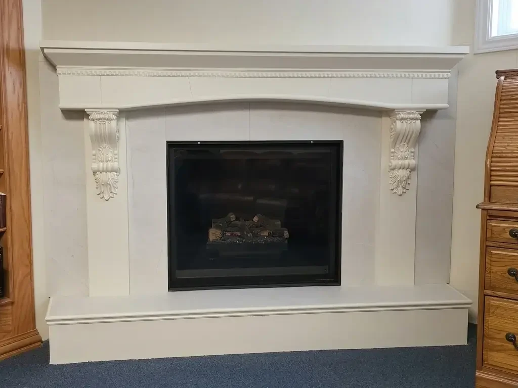 Custom Classic Fireplace Mantel — photo 2